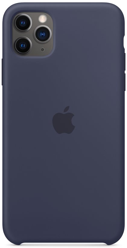 Apple iPhone 11 Pro Max Silikonový kryt půlnočně modrý