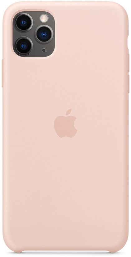 Apple iPhone 11 Pro Max Silikonový kryt pískově růžový