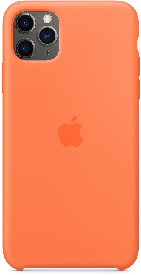 Apple iPhone 11 Pro Max Silikonový kryt rakytníkový