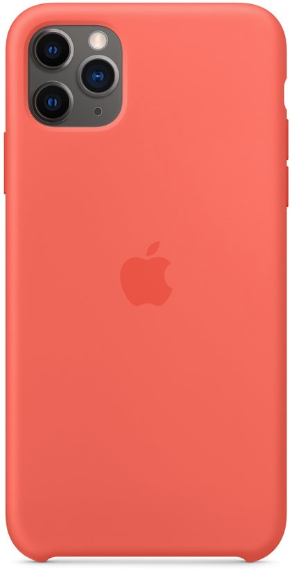 Apple iPhone 11 Pro Max Silikonový kryt mandarinkový