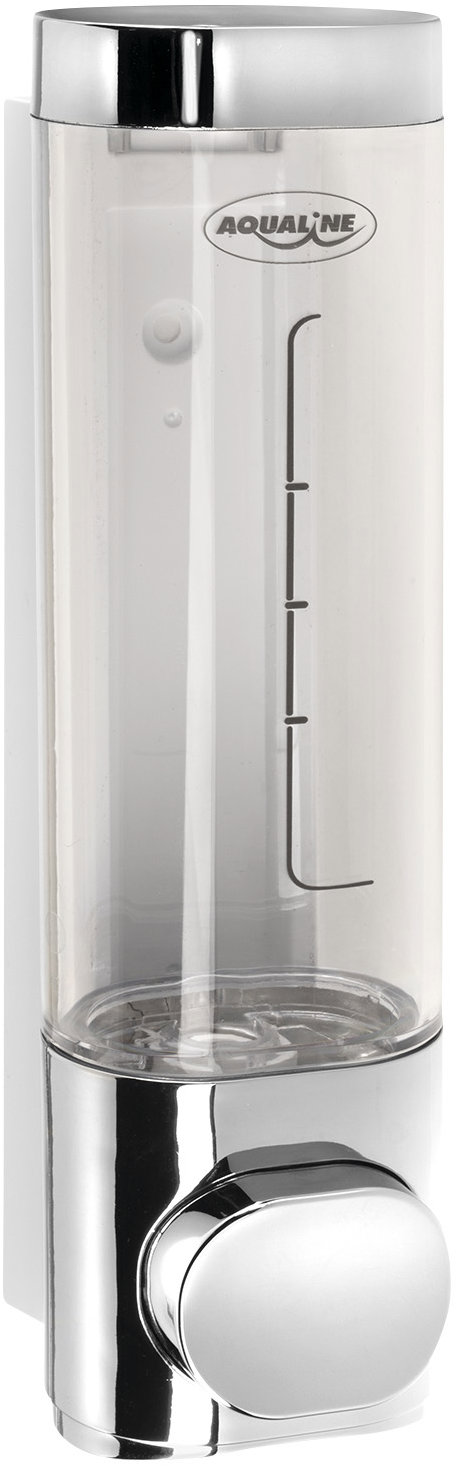 Aqualine Olmo Dávkovač mýdla, 250 ml, stříbrný 1318-43