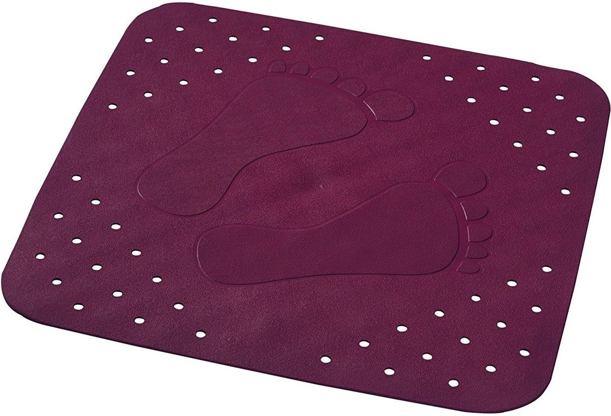 Ridder Platfus Protiskluzová podložka do sprchy 54 × 54 cm, fialová