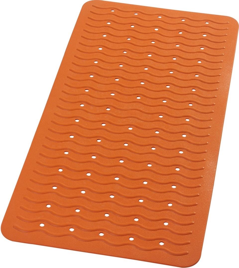 Ridder Playa Protiskluzová podložka do vany 38 × 80 cm, oranžová