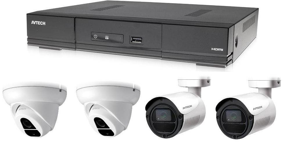 AVTECH DVR DGD1005AV a kamery DGC1004XFT a DGC1105YFT