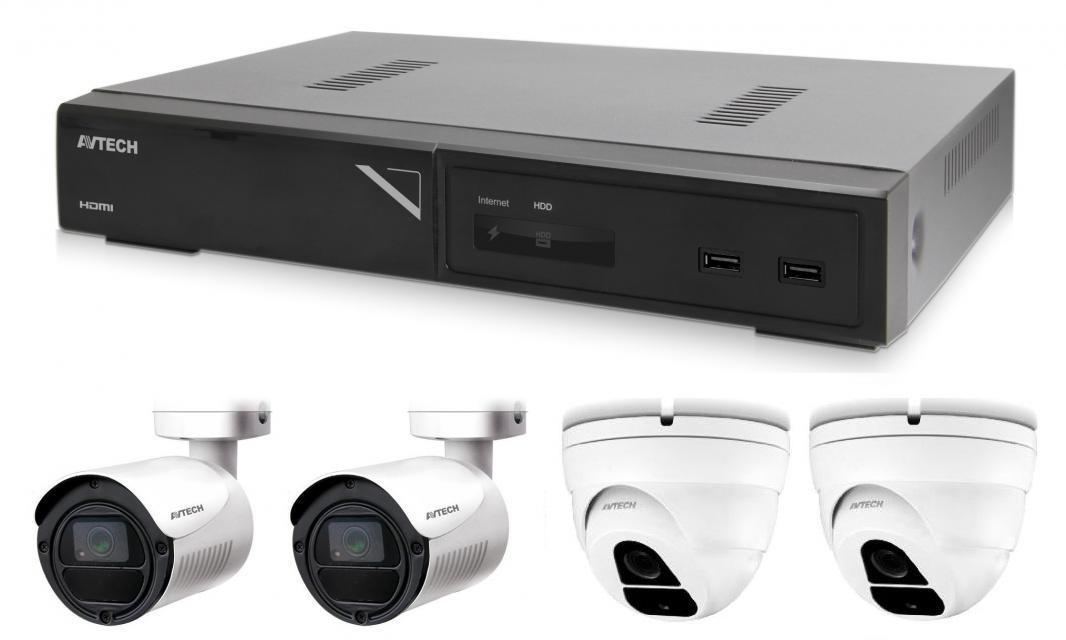 AVTECH set NVR AVH1109 s IP kamerami