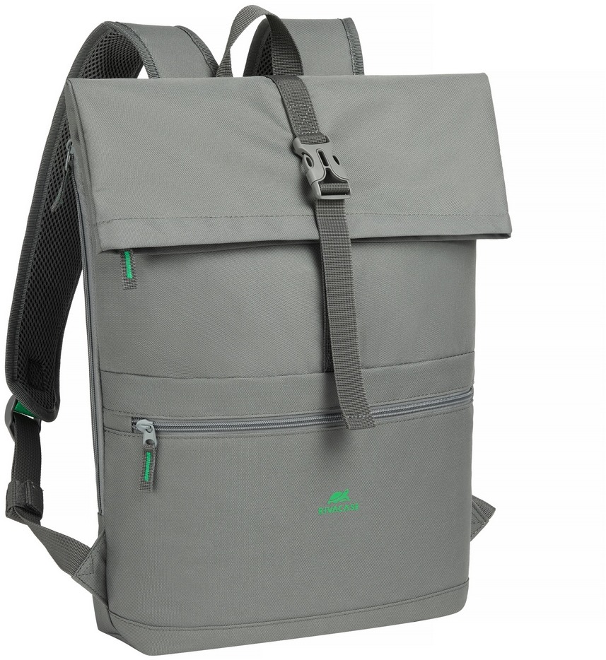 RIVACASE 5567 Gremio-ECO rolltop batoh 15l, šedý