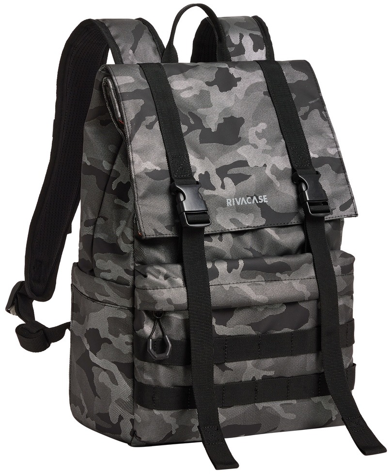 RIVACASE 7621 Sherwood-ECO rolltop 15l, šedý