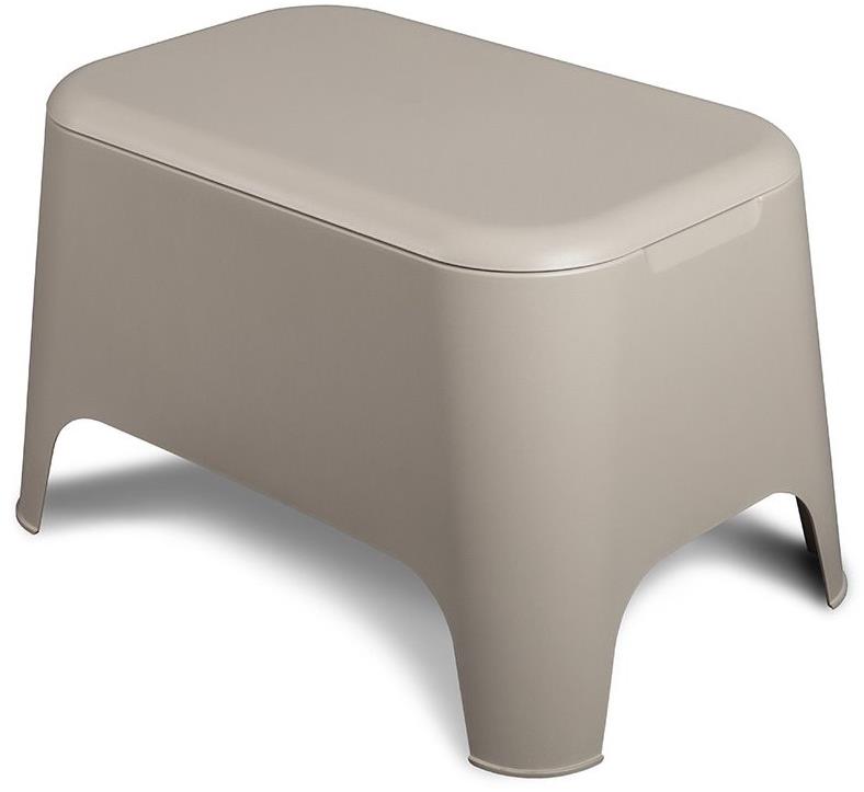 TOOMAX Zahradní stůl + box PETRA, taupe - šedý