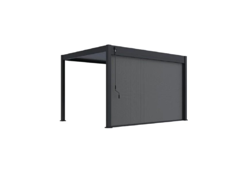 ROJAPLAST Zástěna - pergola bioklimatická 2,65 m, tmavě šedá