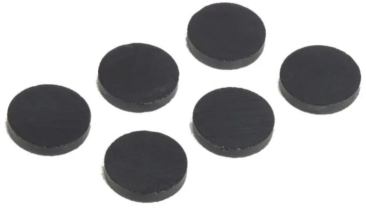 Kvalitní magnetický nápisový pásek RON 850 26 mm, černý - balení 12 ks pro kancelář a domácnost.