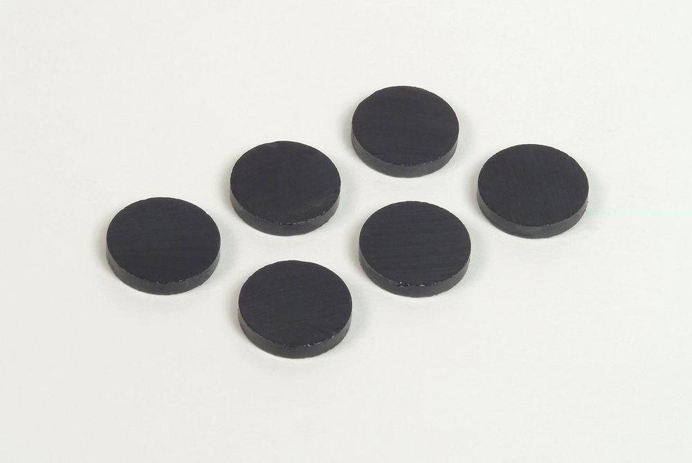 Kvalitní magnetický nápisový pásek RON 850 26 mm, černý - balení 12 ks pro kancelář a domácnost.
