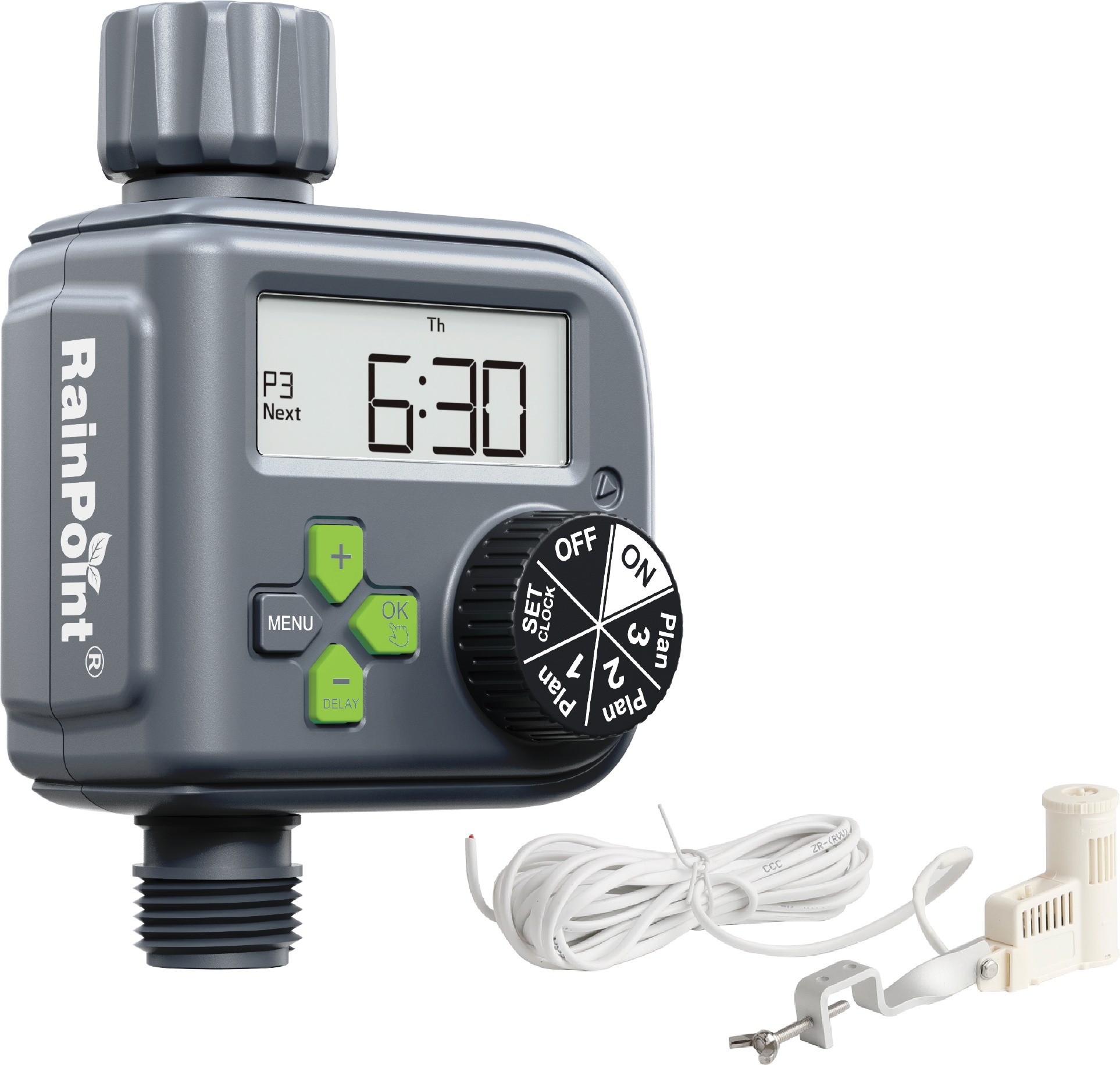 RAINPOINT Rain Sensor Controlled Hose Timer