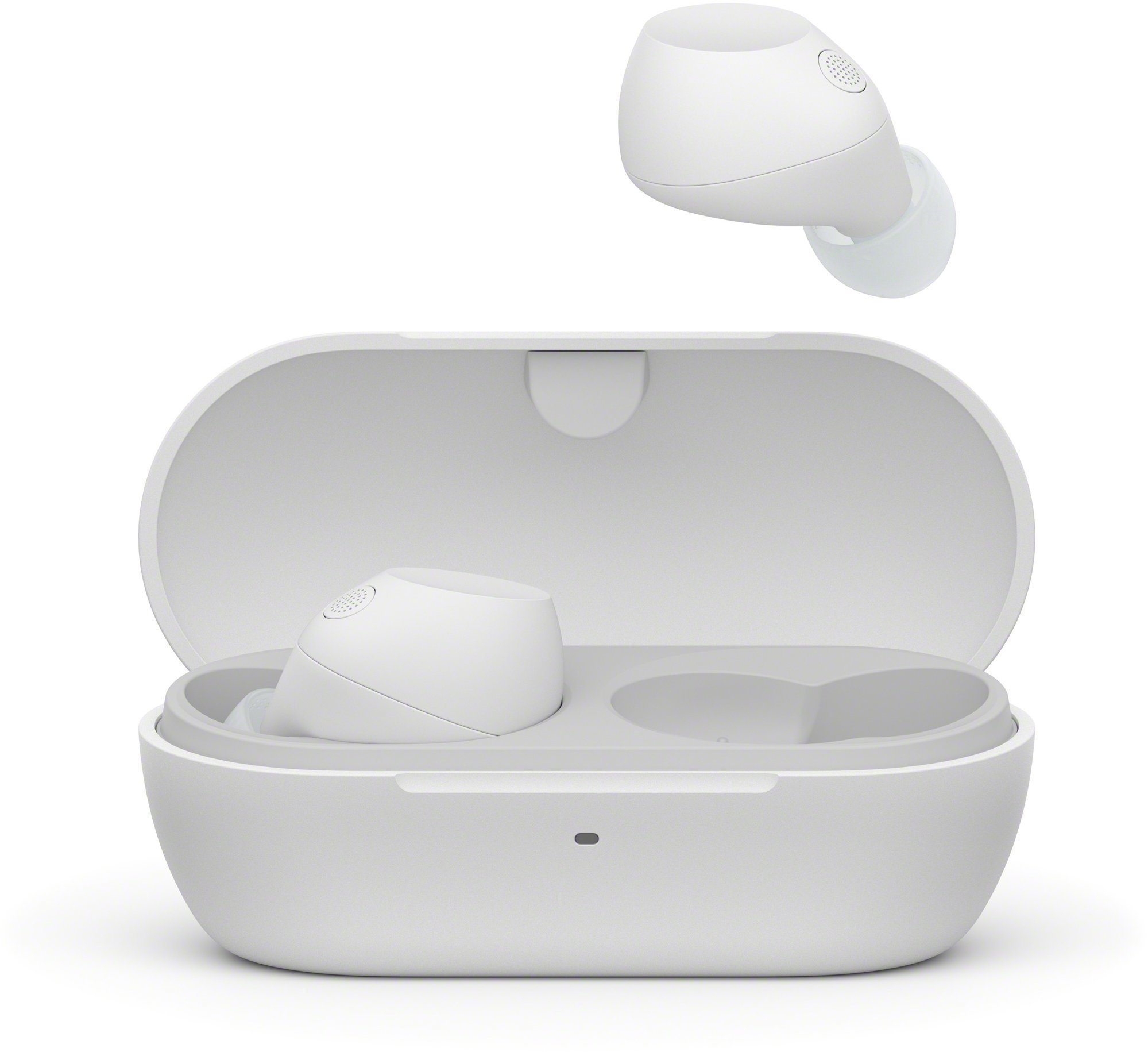 Sony Noise Cancelling WF-C710N, bílá