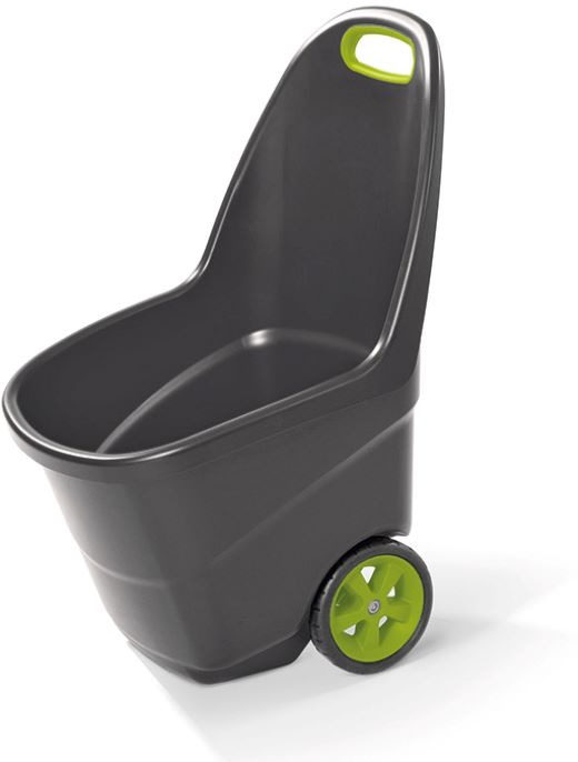 KETER Vozík zahradní XL EASY GO 62 l, antracit/šedý