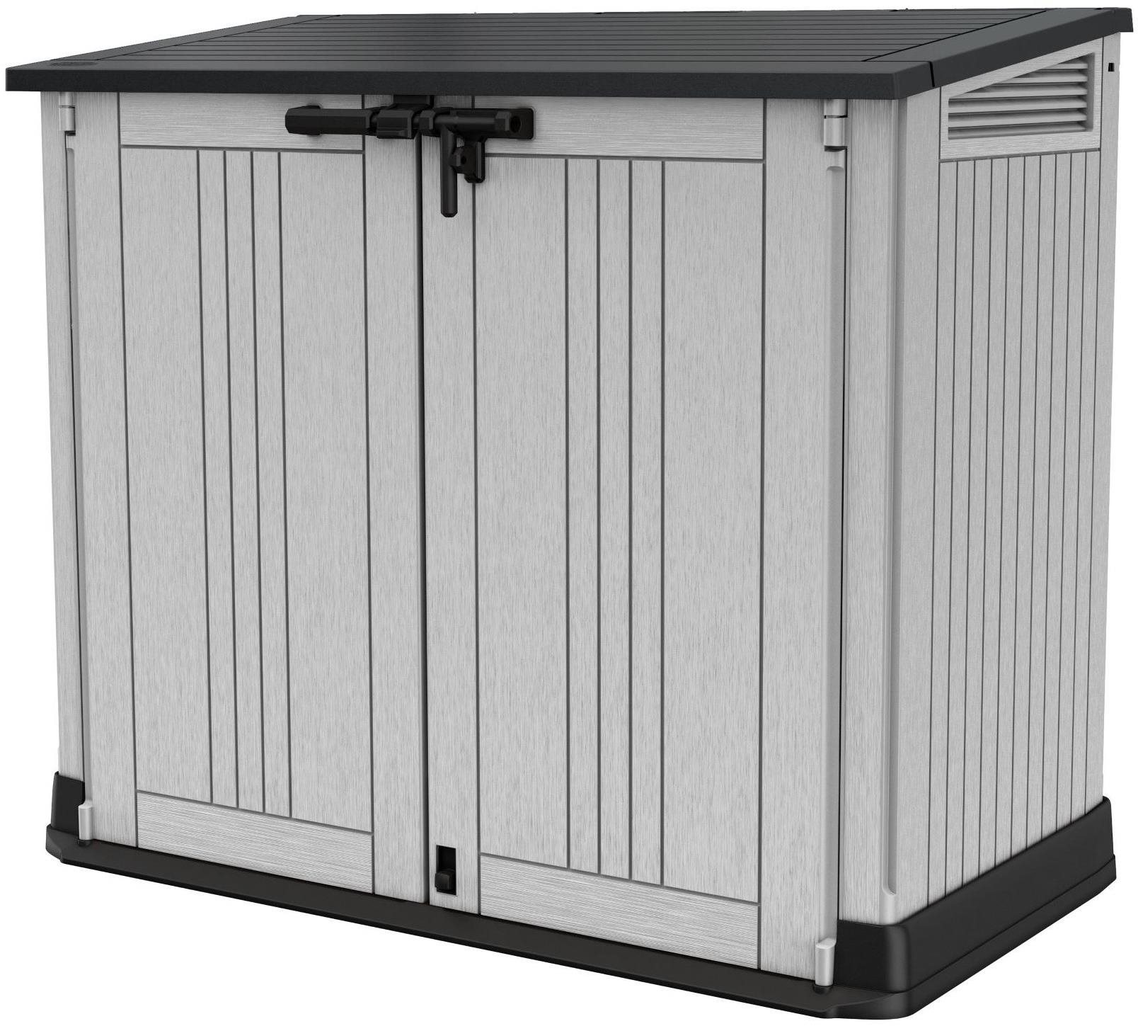 KETER Zahradní skříň STORE IT OUT MIDI PRIME, 113,5 × 132 × 72 cm, šedá