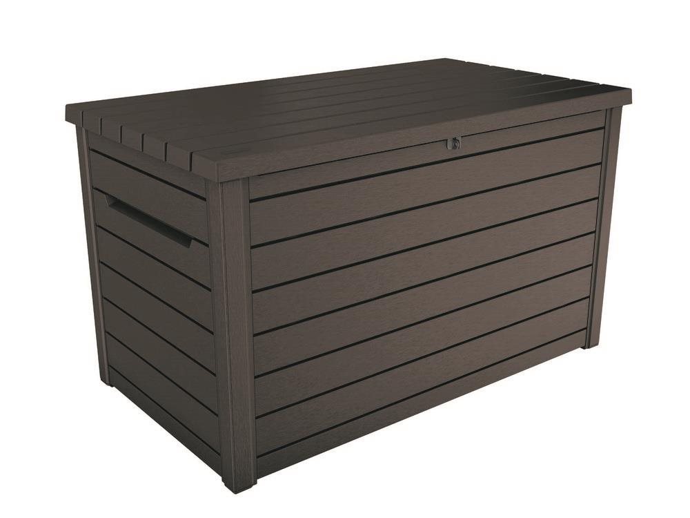 KETER Zahradní úložný box ONTARIO, objem 870 l, hnědý