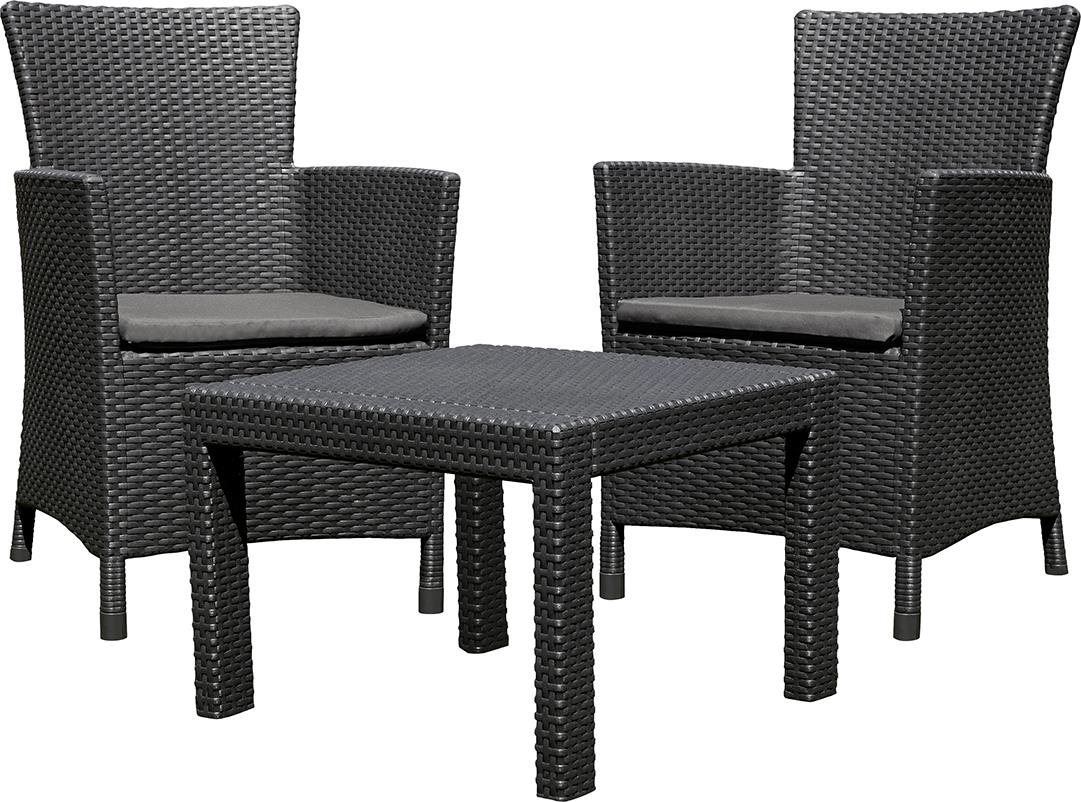 KETER Set zahradního nábytku ROSARIO BALCONY, antracit