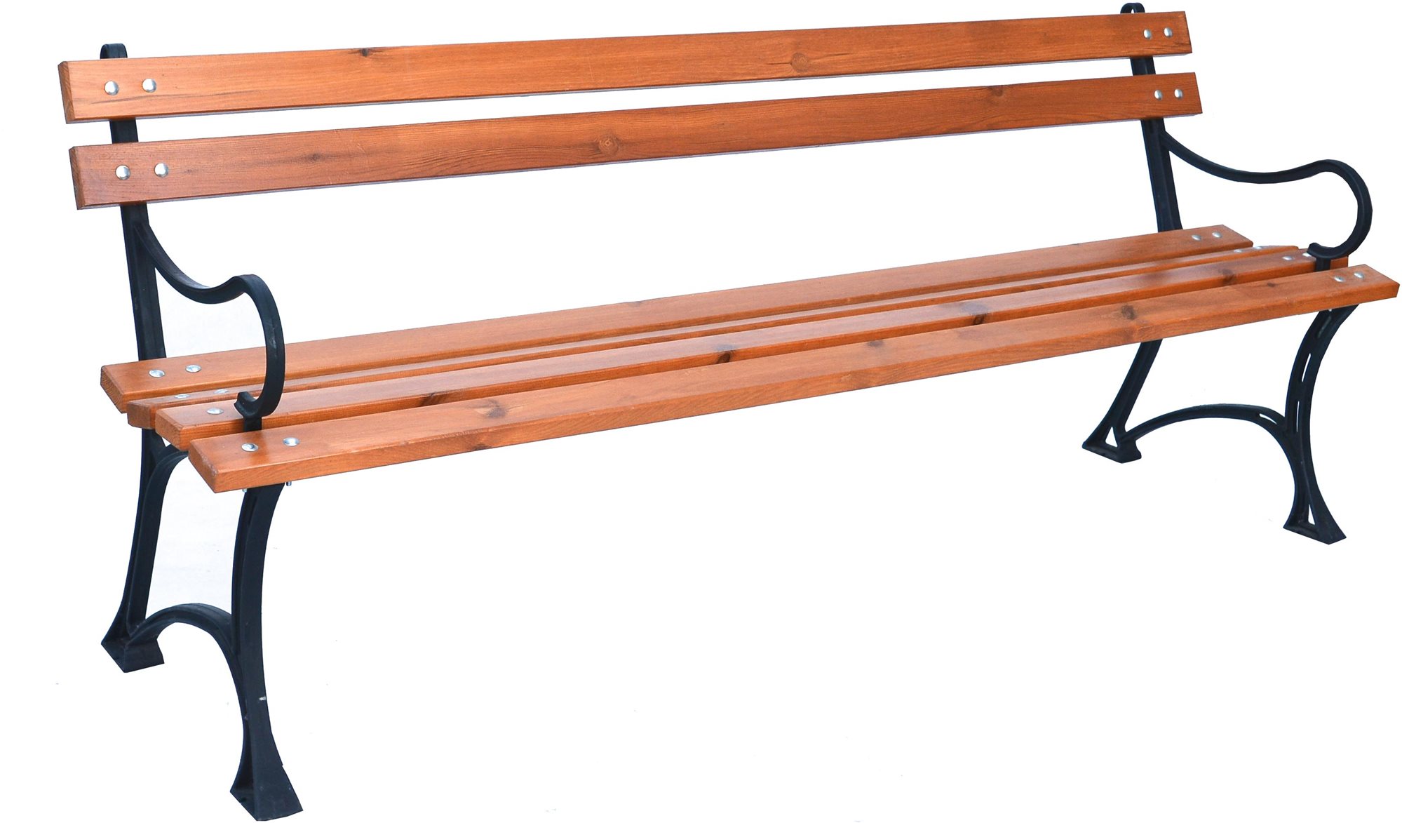 ROJAPLAST Lavice zahradní s područkami, 180 cm