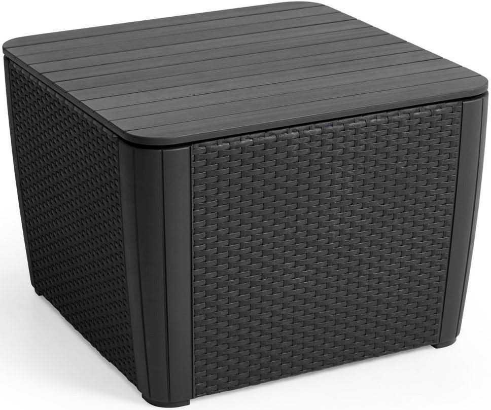 KETER Zahradní stůl LUZON, s úložným prostorem 39 cm