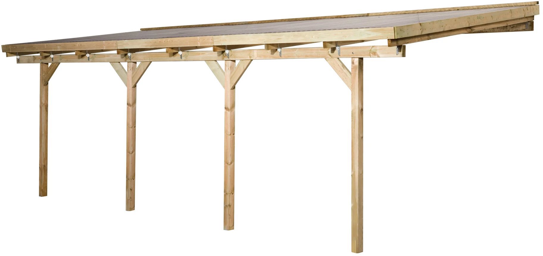 Weka Dřevěná zahradní pergola 671 (7 × 3 m)