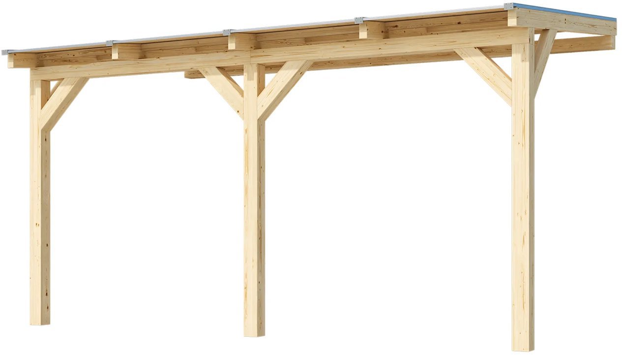 Weka Dřevěná zahradní pergola 672 (4,3 × 2,7 m)