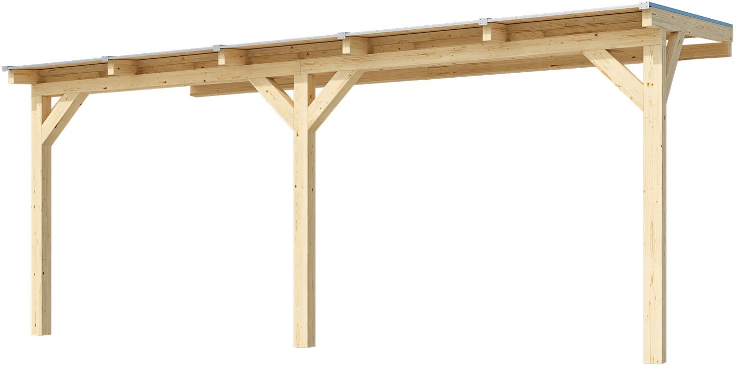 Weka Dřevěná zahradní pergola 672 (5,4 × 2,7 m)