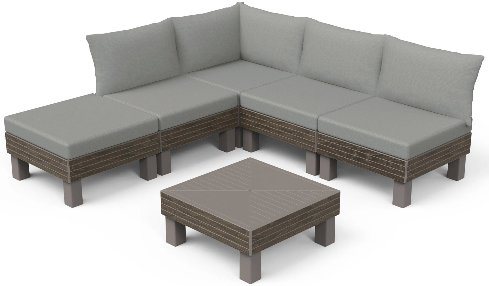 Keter Elements Signature set walnut