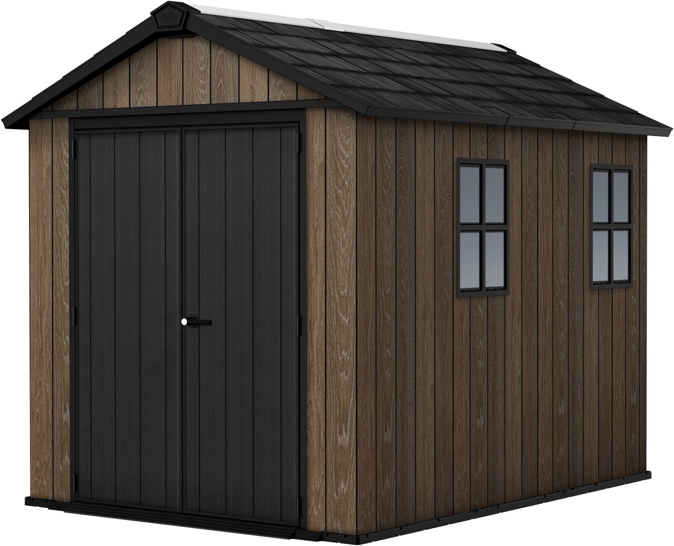 Keter domek Apex 9 × 7,5 Walnut