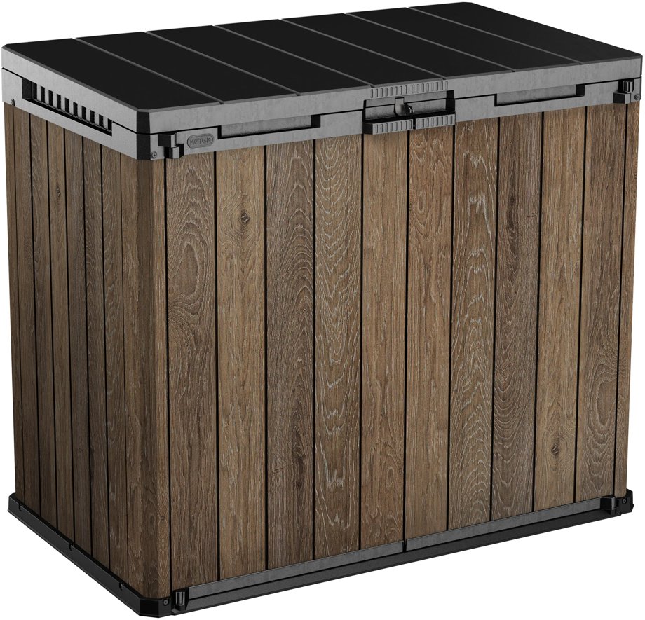 Keter Skříňka Deco horizontal Store it out 1150 l Walnut
