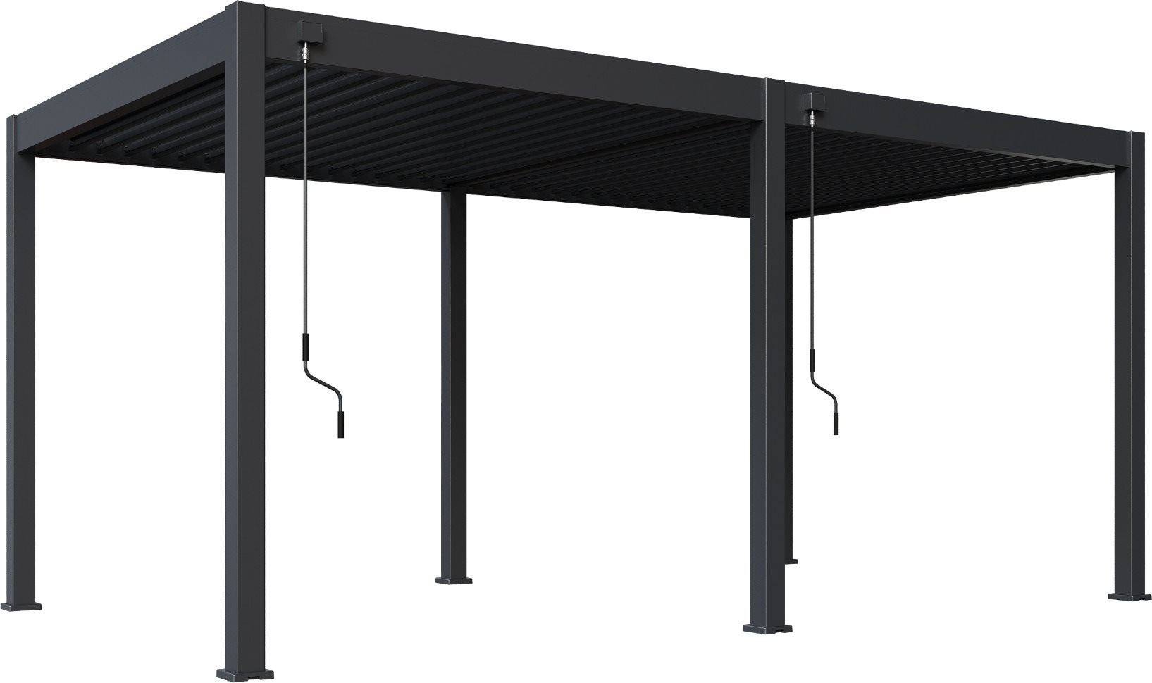 ROJAPLAST Bioklimatická pergola Intro Neo 5.3 x 3m, volně stojící, hliník/ocel