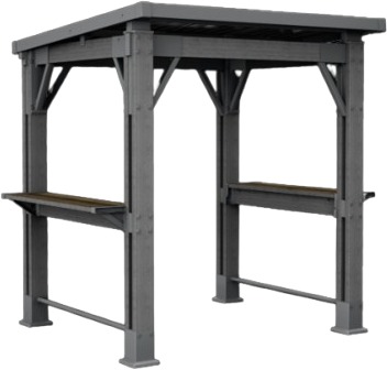 KETER Altán na gril GAZEBO