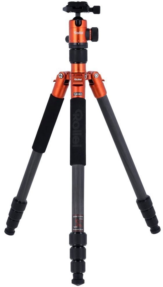 Rollei Stativ C5i Karbon černo-oranžový