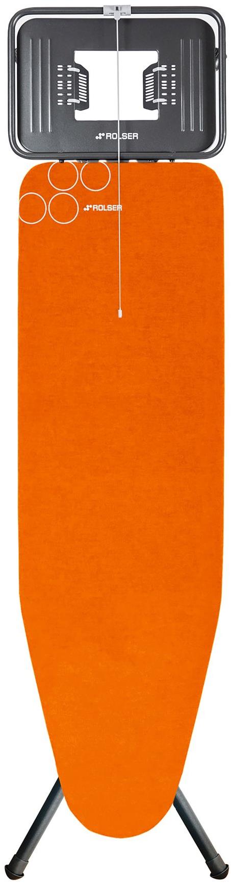 Rolser žehlící prkno K-Tres Black Tube L pro parní generátory oranžové