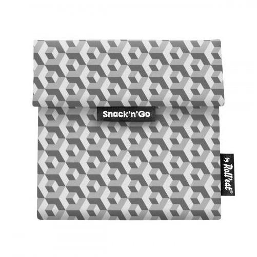 Roll´eat Snack'n'Go kapsa na svačinu - Tiles Black