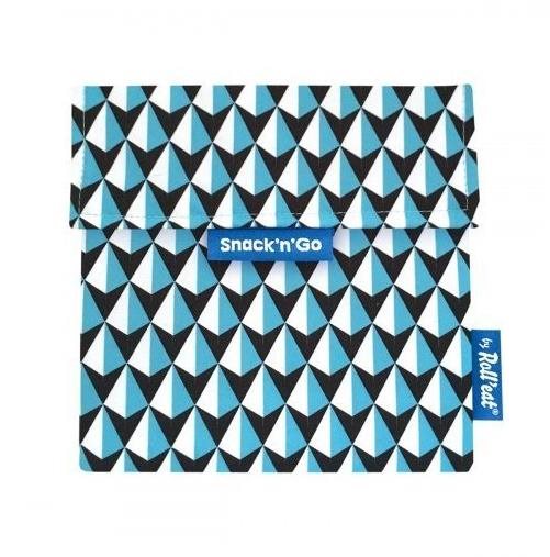 Roll´eat Snack'n'Go kapsa na svačinu - Tiles Blue