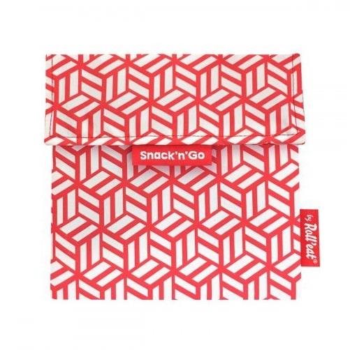 Roll´eat Snack'n'Go kapsa na svačinu - Tiles Red