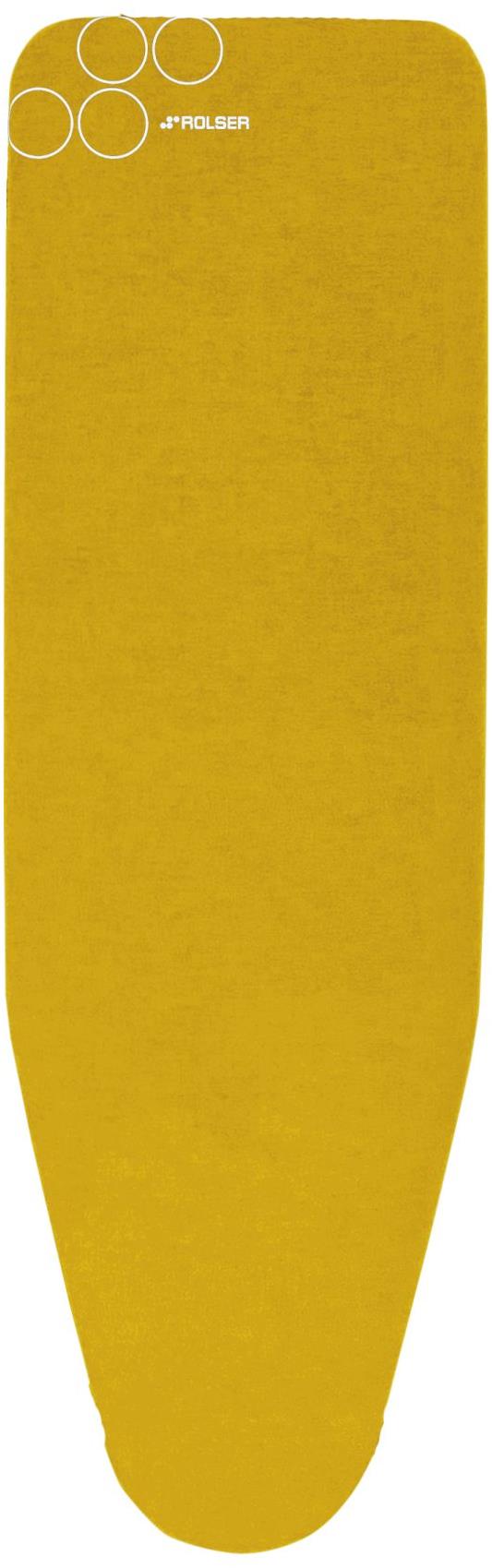 Rolser potah na žehlící prkno K-22 130 × 48 cm L žlutý