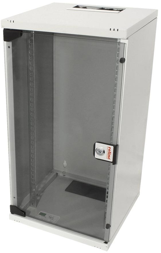 ROLINE 10" rozvaděč 12U, závěsný, 312 × 300, šedý