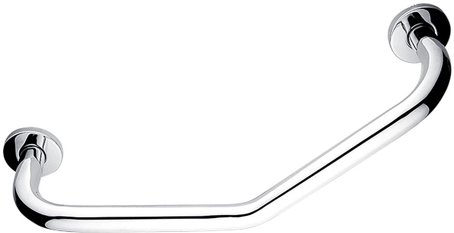 Nimco Madlo do koupelny a WC - 425x25 mm nerez lomené nosnost 120 kg BM-7035L-18
