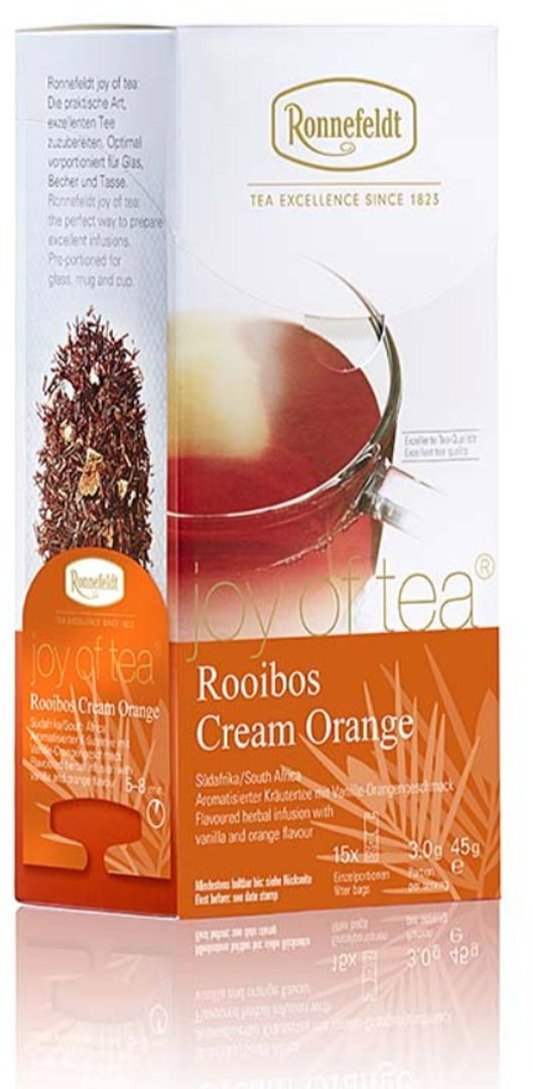 Ronnefeldt JOY OF TEA Rooibos Cream Orange 15 porcí