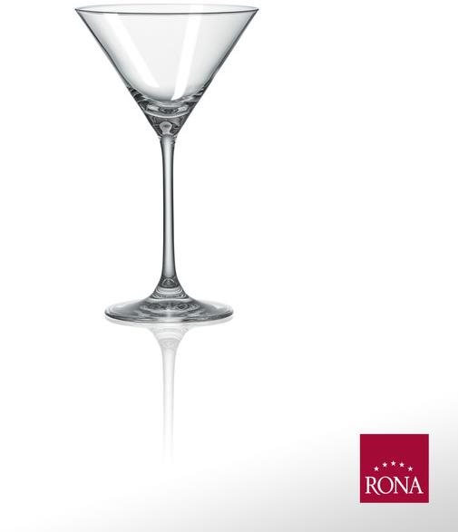 Rona Sklenice Martini 6 ks 210 ml UNIVERSAL