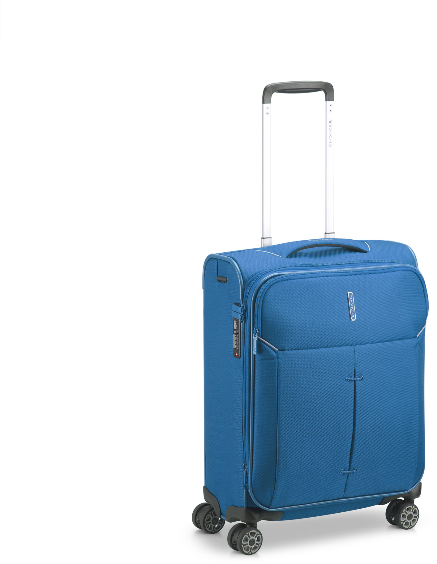 Roncato IRONIK 2.0 S denim 55 × 40 × 20/25 cm