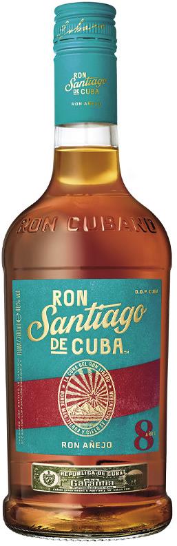 Ron Santiago de Cuba, Ron 8YO 0,7 l 40 %