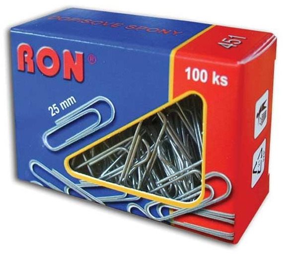 RON 452 28 mm - univerzální sponka pro kancelářské potřeby