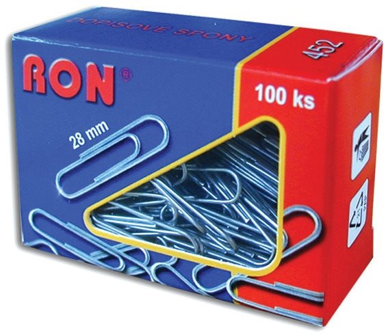 RON 452 28 mm - univerzální sponka pro kancelářské potřeby