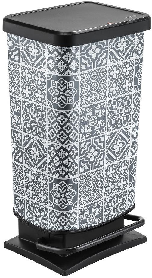 Rotho Odpadkový koš PASO 40L - ornament