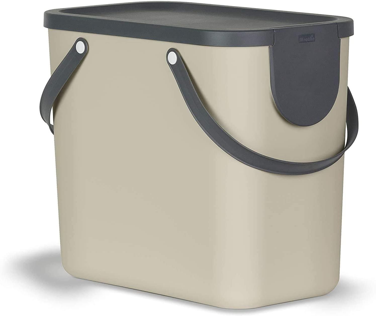 Rotho Systém třídění odpadu ALBULA box 25l - cappuccino