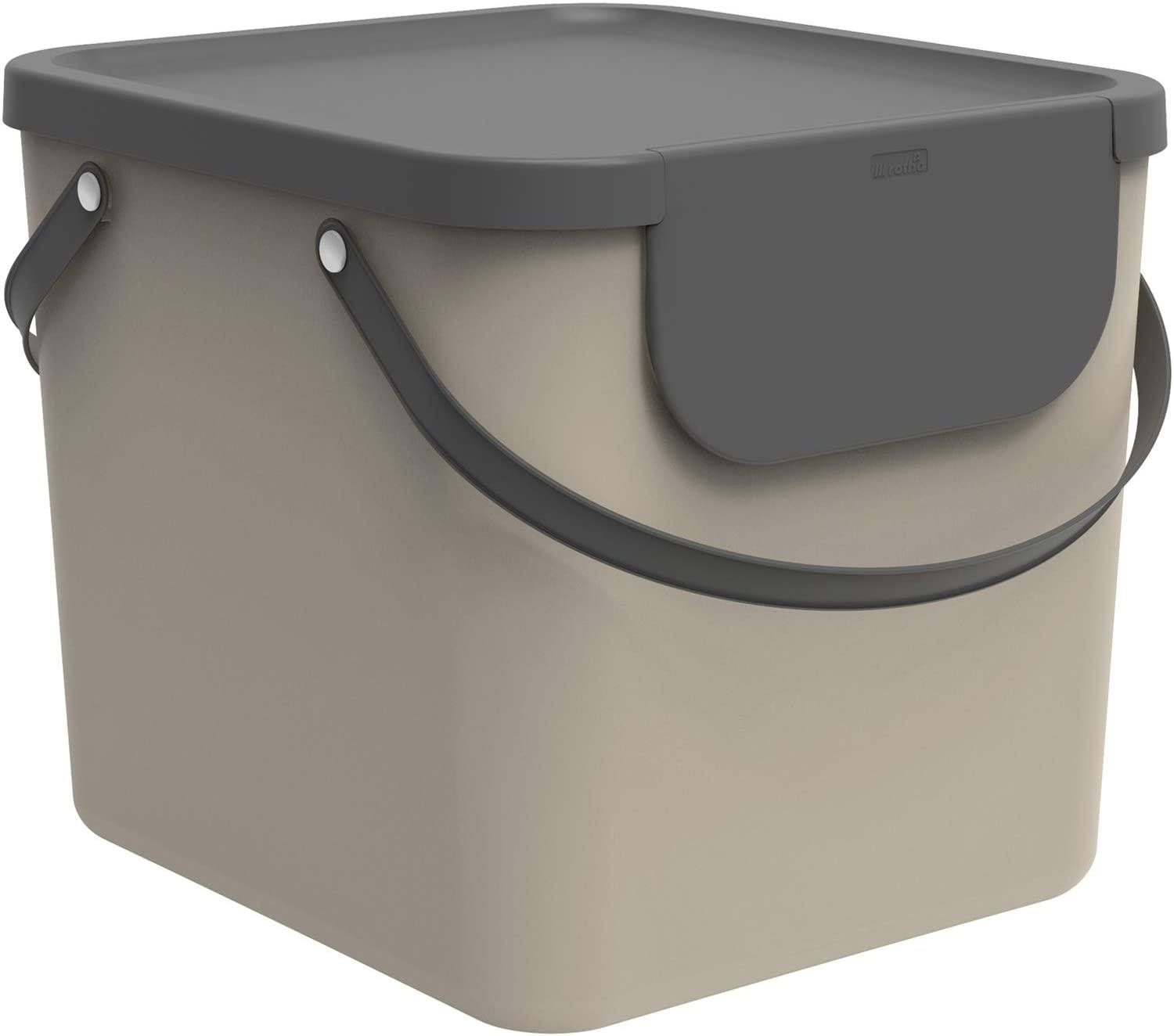 Rotho Systém třídění odpadu ALBULA box 40l - cappuccino