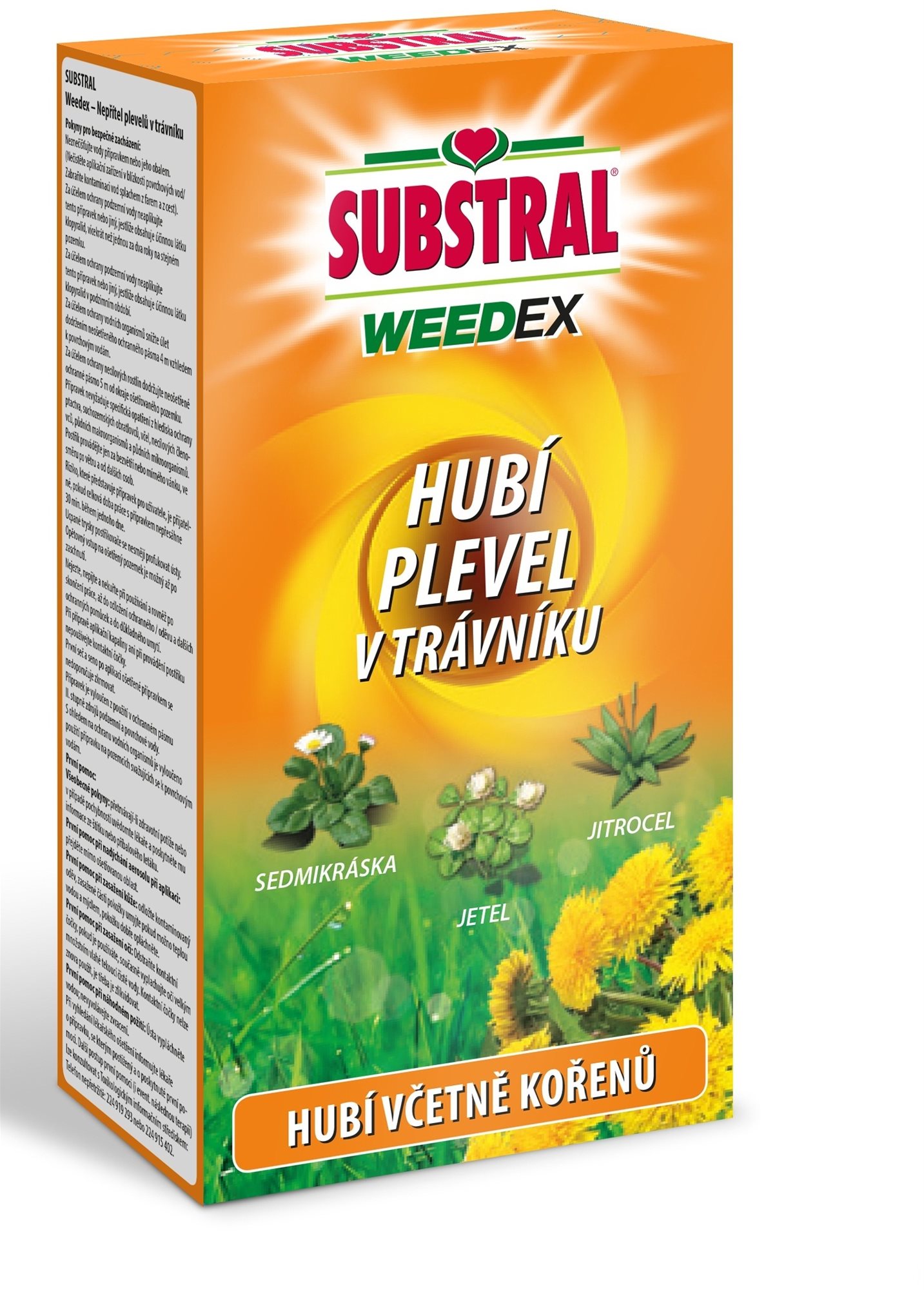 SUBSTRAL Herbicid koncentrát WEEDEX, 250 ml