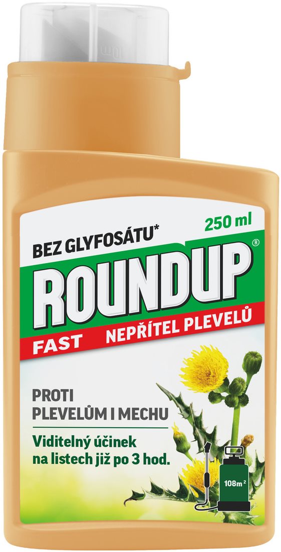 ROUNDUP FAST koncentrát 250ml bez glyfosátu